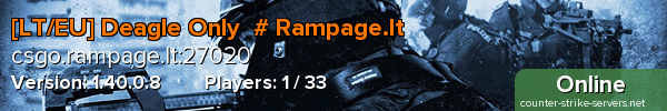 [LT/EU] Deagle Only  # Rampage.lt